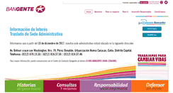 Desktop Screenshot of bangente.com.ve